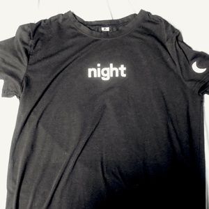 "night" t-shirt